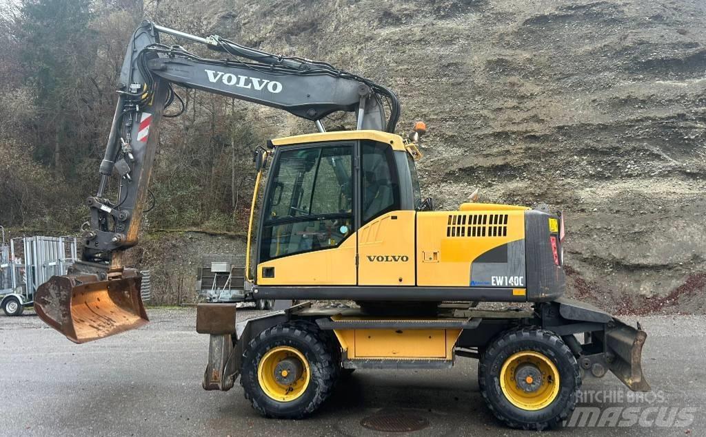 Volvo EW 140 C Bagri na kolesih