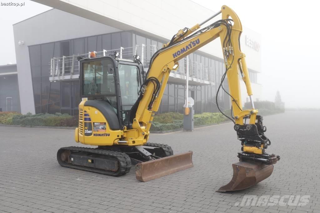 Komatsu PC 35 MR-5 Mini bagri <7t