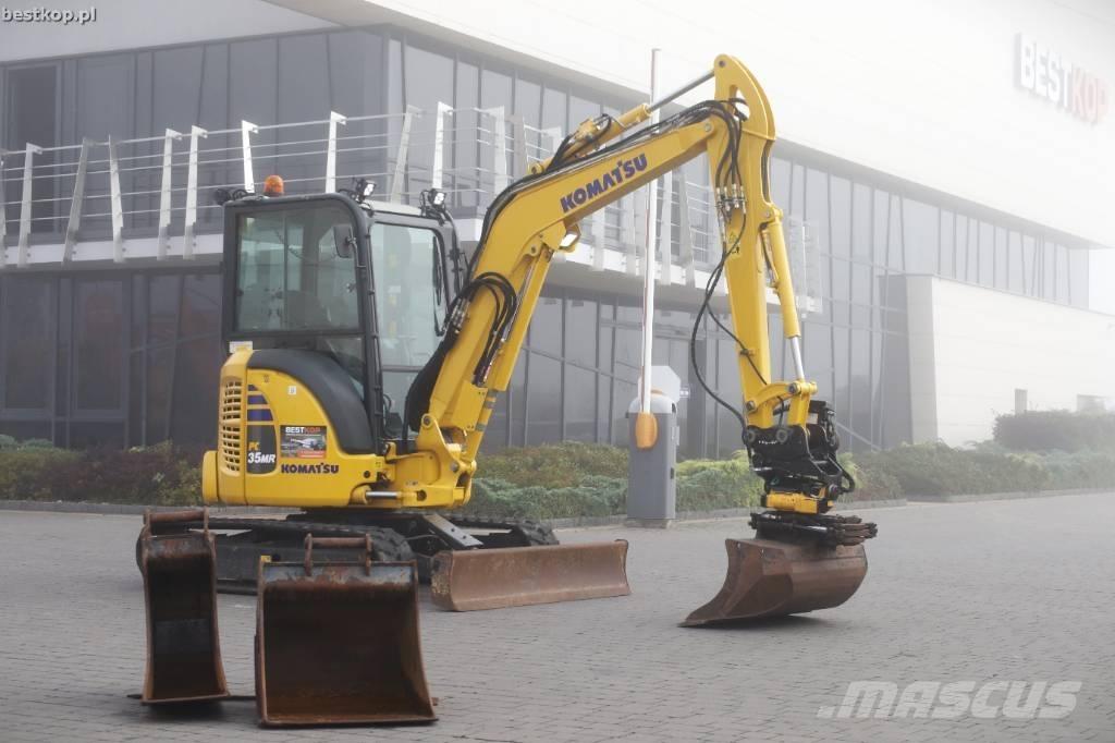 Komatsu PC 35 MR-5 Mini bagri <7t