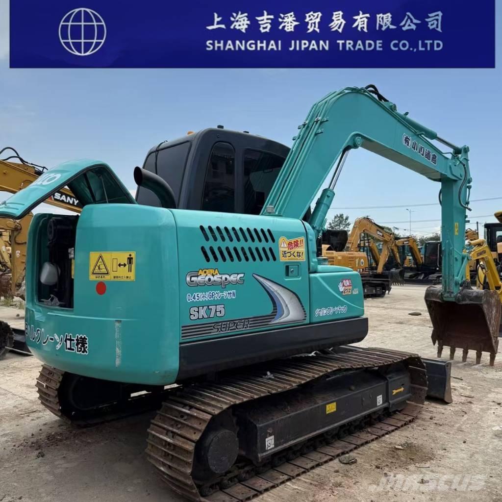 Kobelco SK 75 Midi bagri 7t – 12t