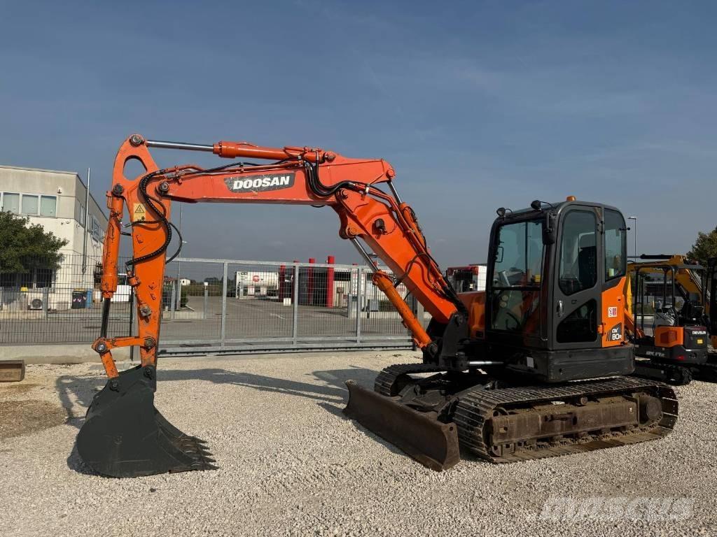 Doosan DX 80 R Midi bagri 7t – 12t