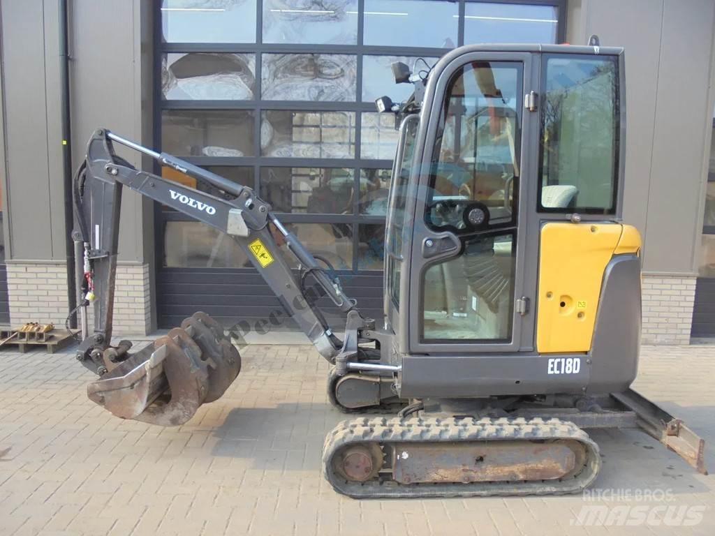 Volvo EC 18 D Mini bagri <7t
