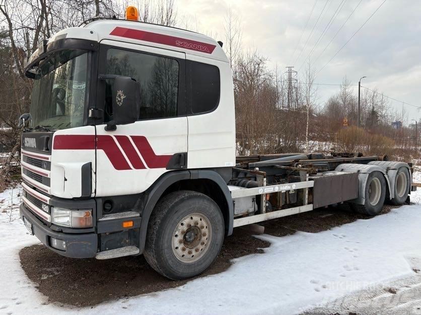 Scania G124 440 Razstavljivi tovornjaki z žičnimi dvigali