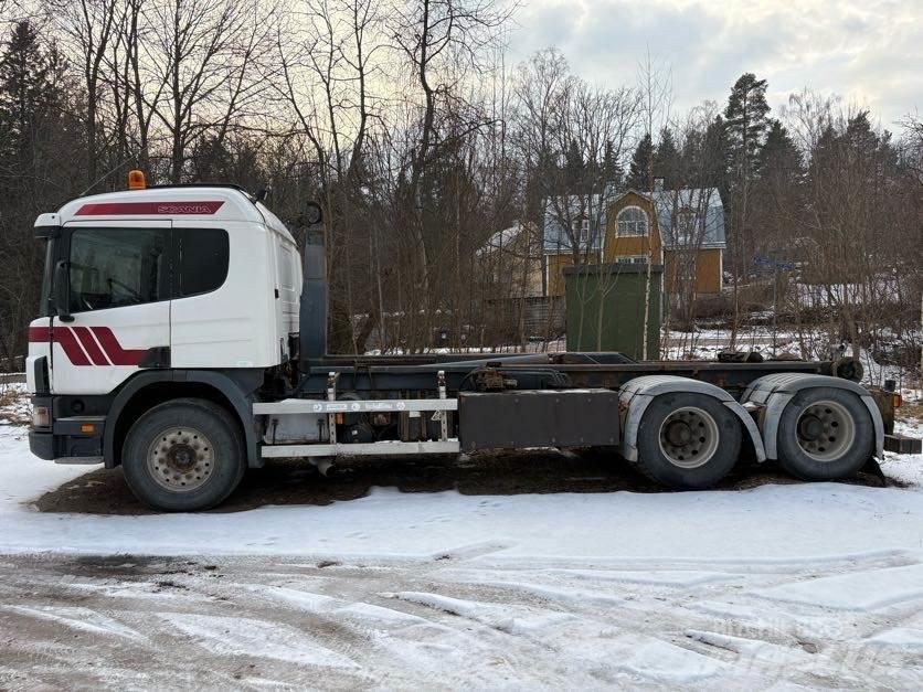 Scania G124 440 Razstavljivi tovornjaki z žičnimi dvigali