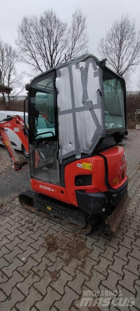 Kubota KX 019-4 Mini bagri <7t
