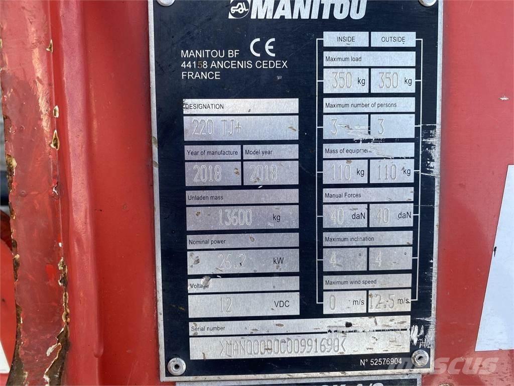 Manitou 200TJ+ Zglobne dvižne ploščadi