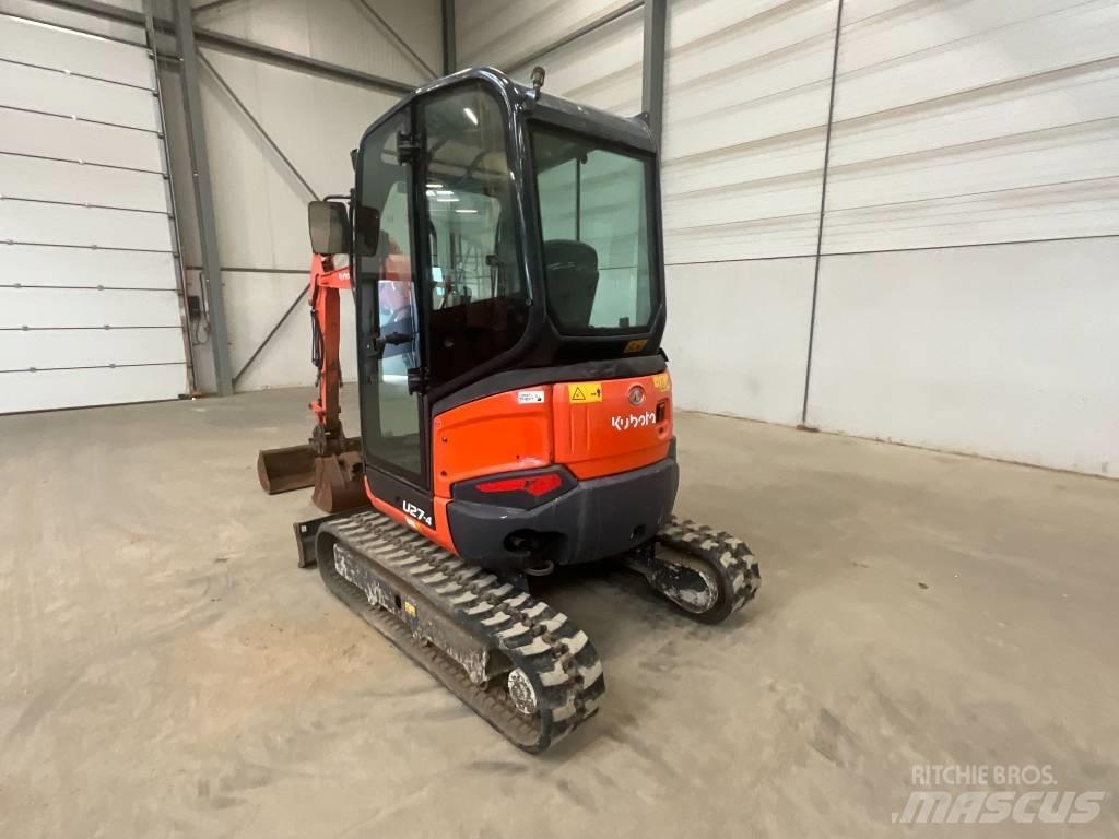 Kubota U 27-4 Mini bagri <7t