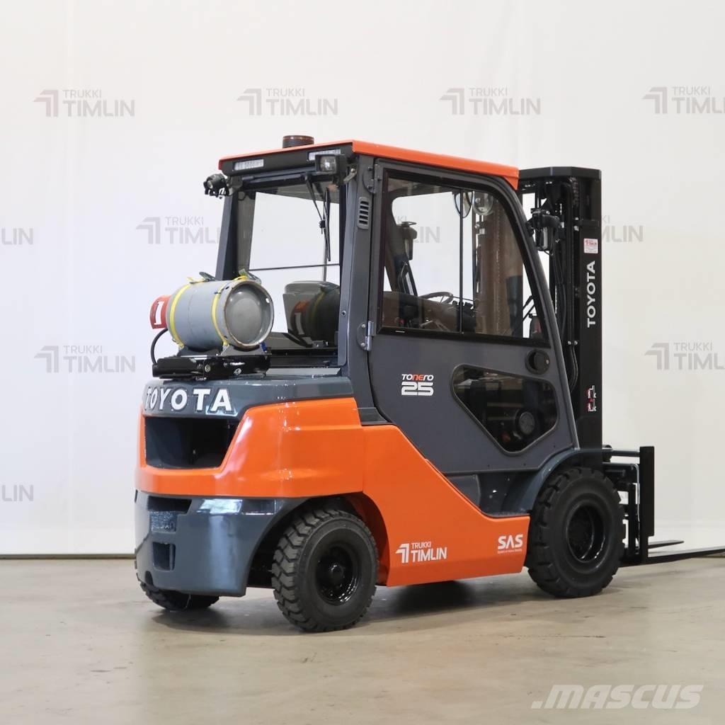 Toyota 02-8FGF25 Plinski viličarji