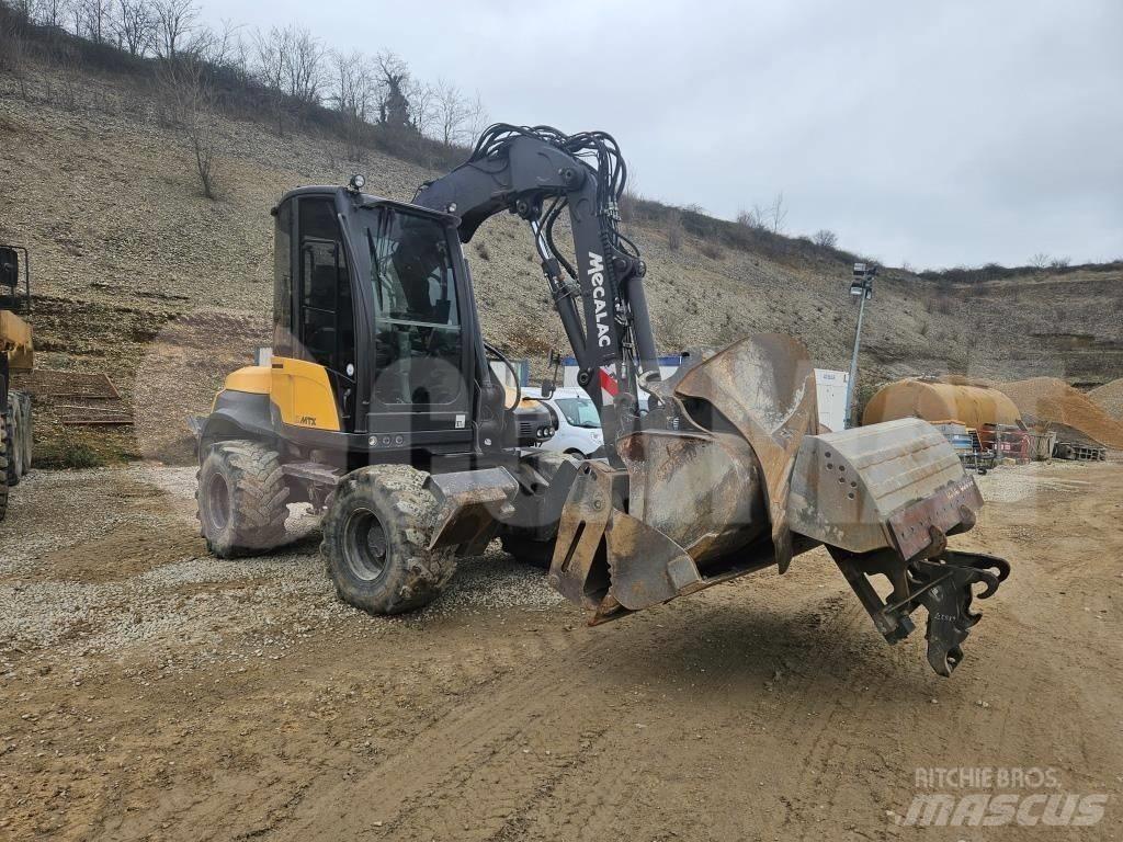 Mecalac 12 M TX Bagri na kolesih