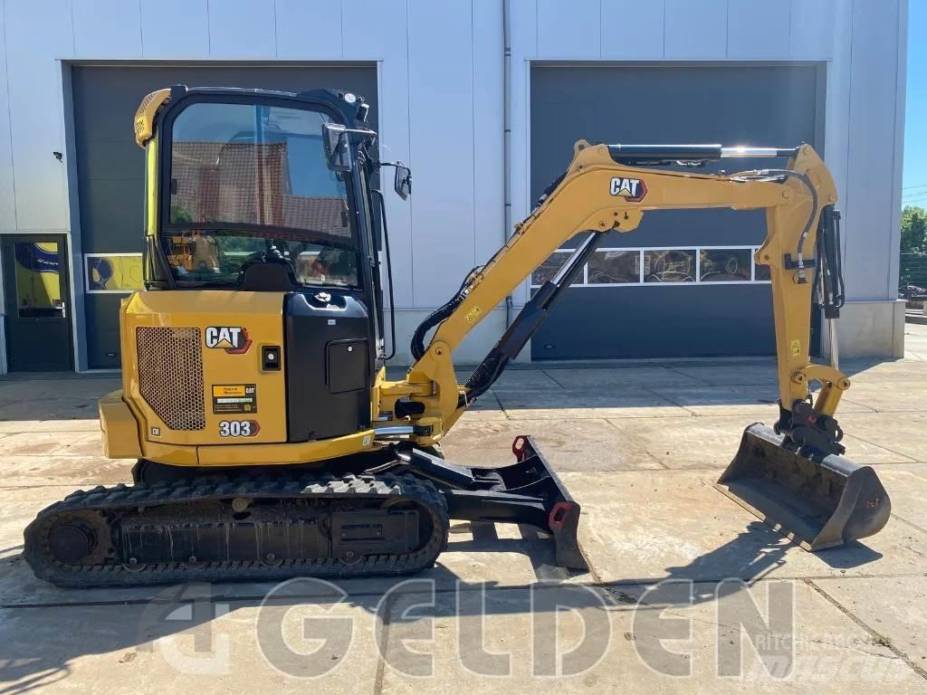 CAT 303 - 3 Buckets Mini bagri <7t