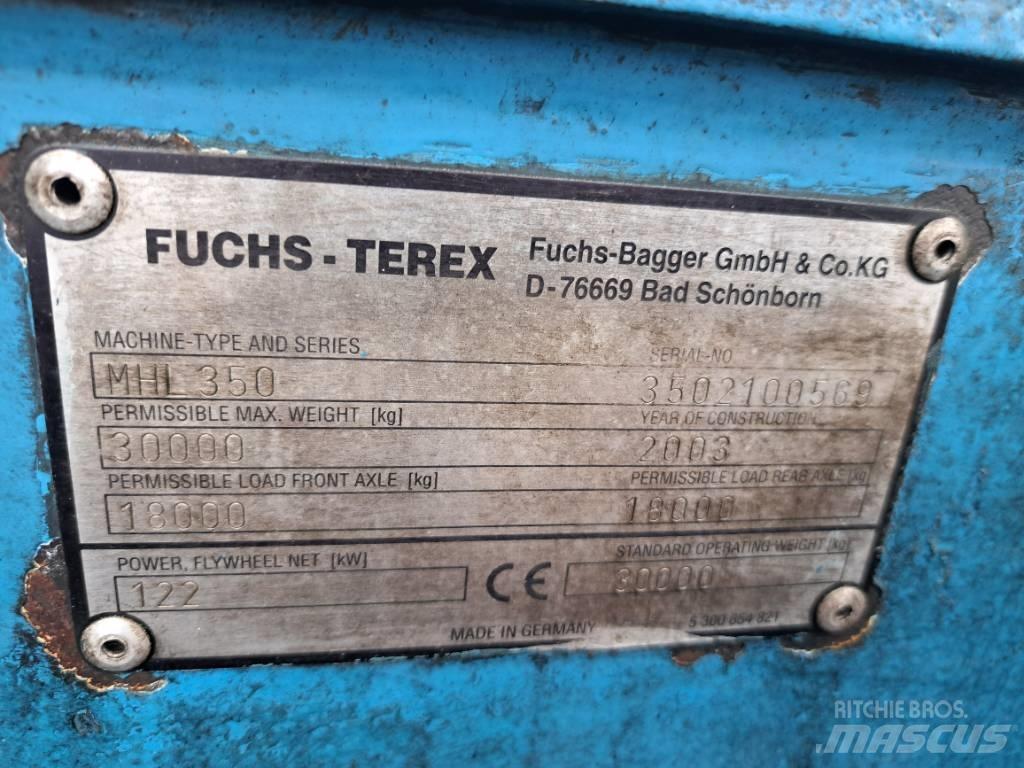 Fuchs MHL350C FQC Bagri za prekladanje primarnih/sekundarnih surovin