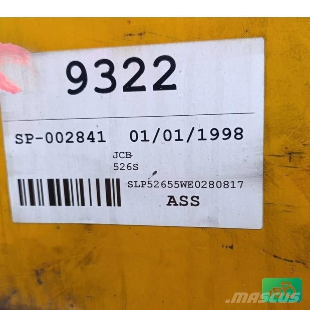 JCB 526S 1998r. Parts Teleskopski viličarji