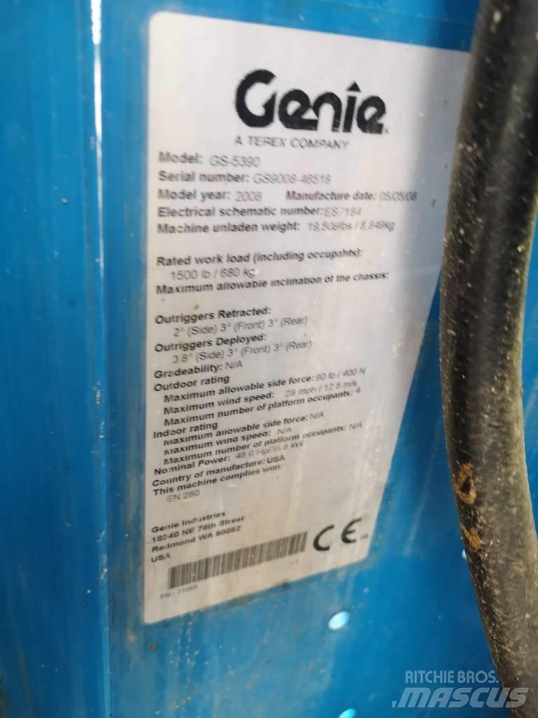 Genie 5390 Škarjaste dvižne ploščadi