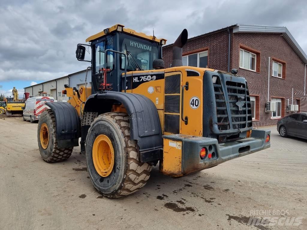 Hyundai HL 760-9 Kolesni nakladalci