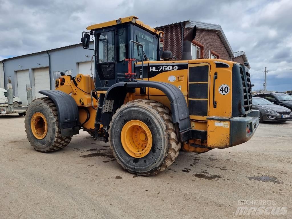 Hyundai HL 760-9 Kolesni nakladalci
