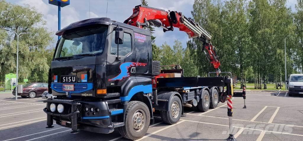Sisu E18 630 Tovornjaki z žerjavom