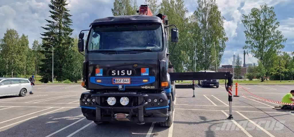 Sisu E18 630 Tovornjaki z žerjavom