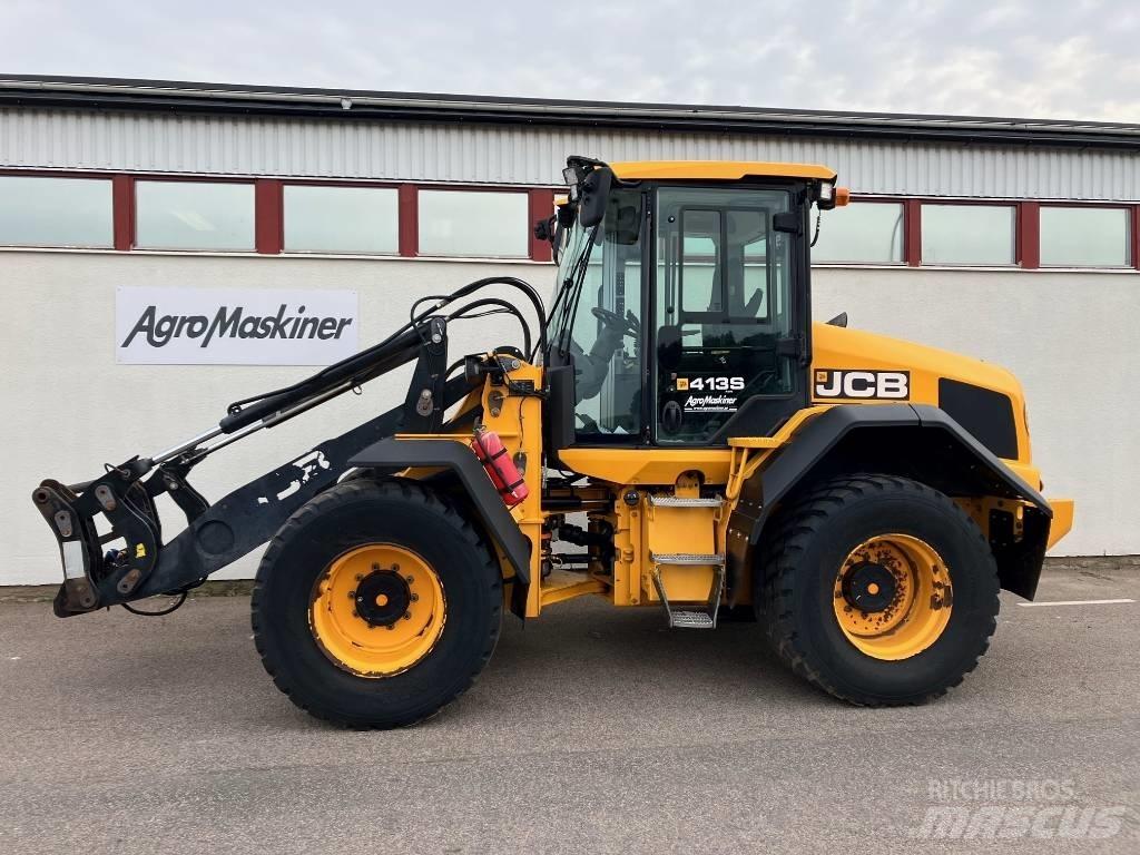 JCB 413S Kolesni nakladalci
