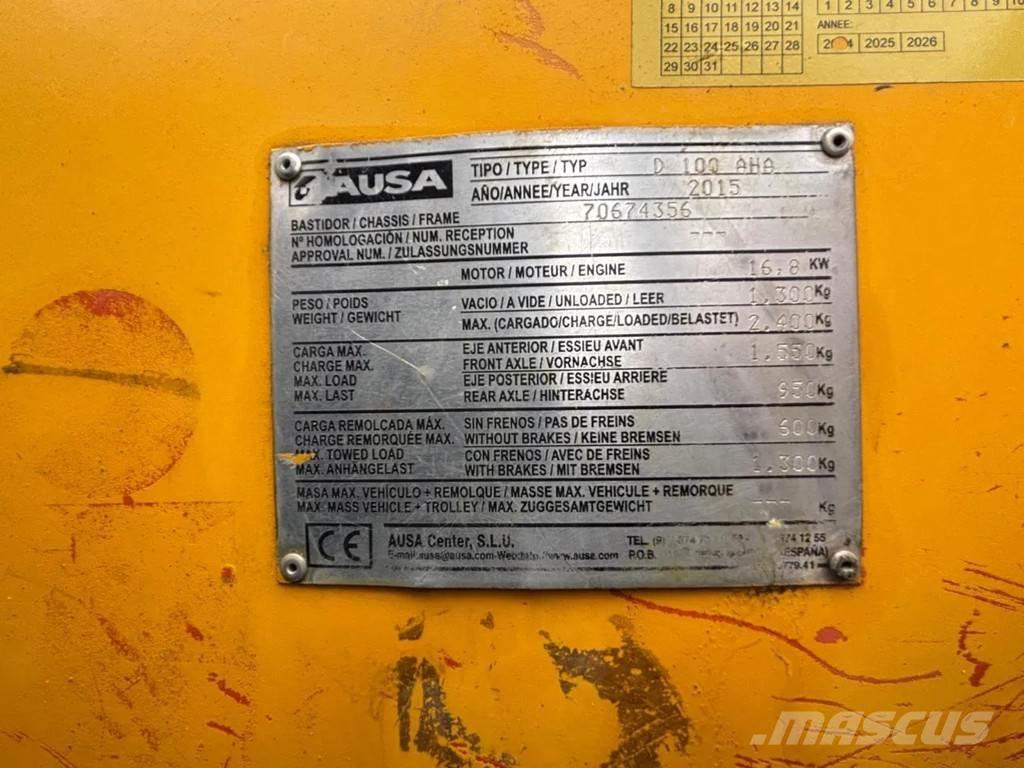 Ausa D 100 AHA Zglobni demperji