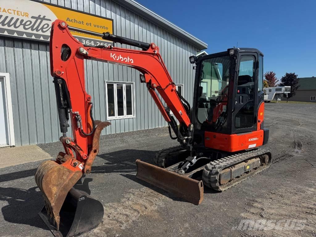 Kubota KX 033-4 Mini bagri <7t