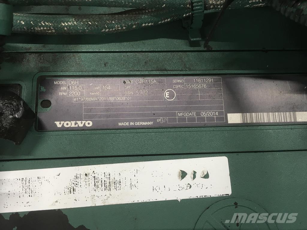 Volvo D6H CORE Gradbeništvo - drugo