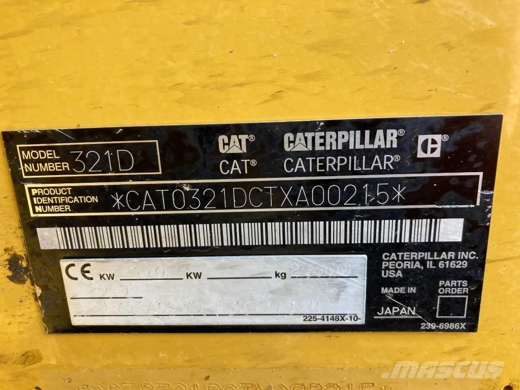CAT 321 D Bagri goseničarji