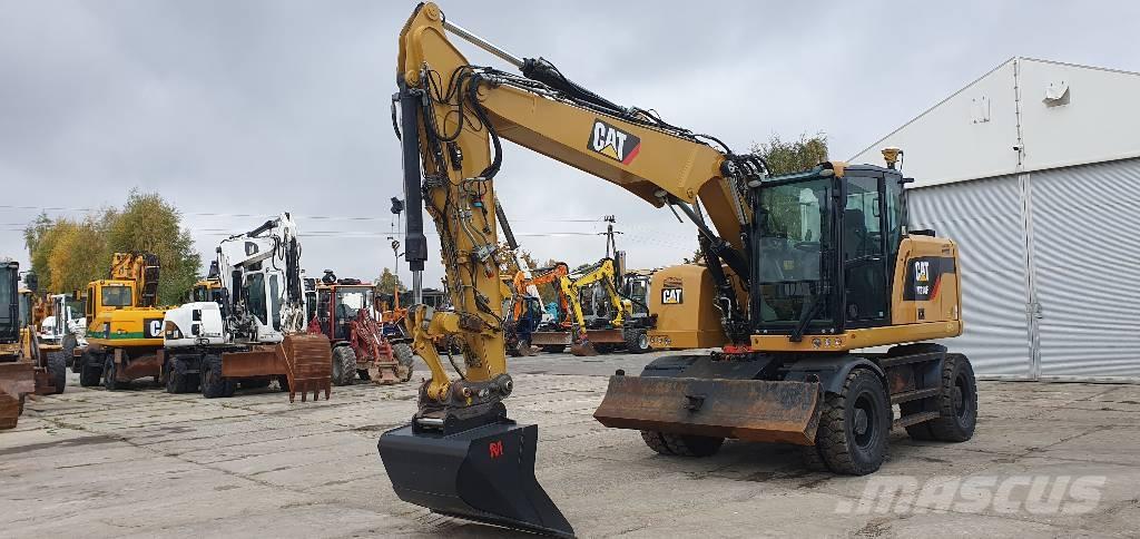 CAT M314 F Bagri na kolesih