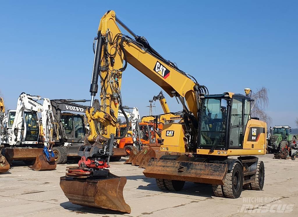 CAT M314 F Bagri na kolesih