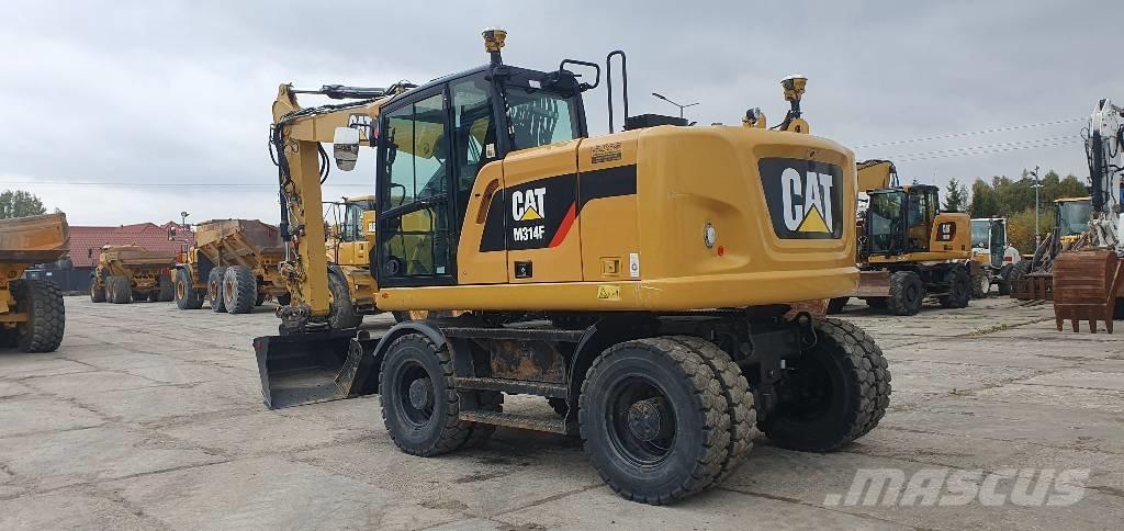 CAT M314 F Bagri na kolesih