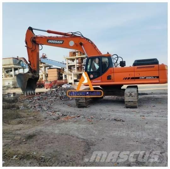 Doosan DX 380 LC Bagri goseničarji