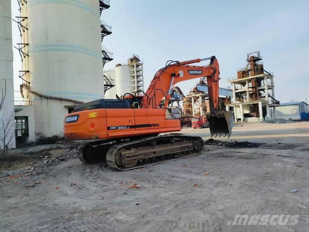 Doosan DX 380 LC Bagri goseničarji