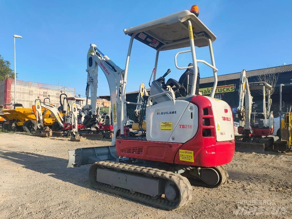 Takeuchi TB 216 Mini bagri <7t