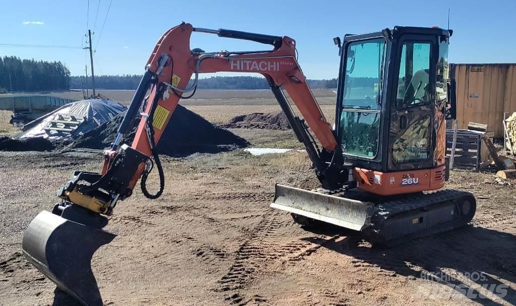 Hitachi Zaxis 26 U Mini bagri <7t