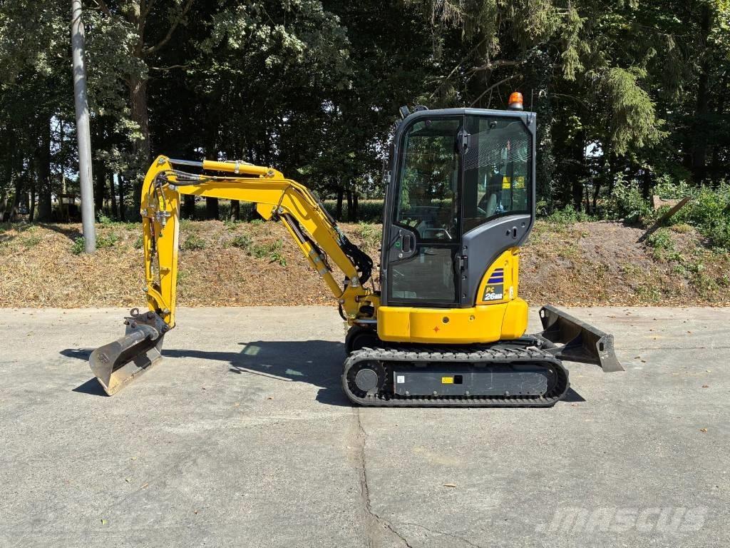 Komatsu PC26MR-5 Mini bagri <7t