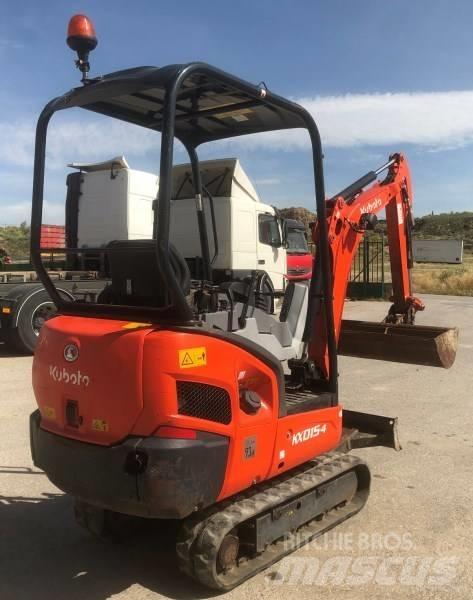 Kubota KX 015-4 Mini bagri <7t
