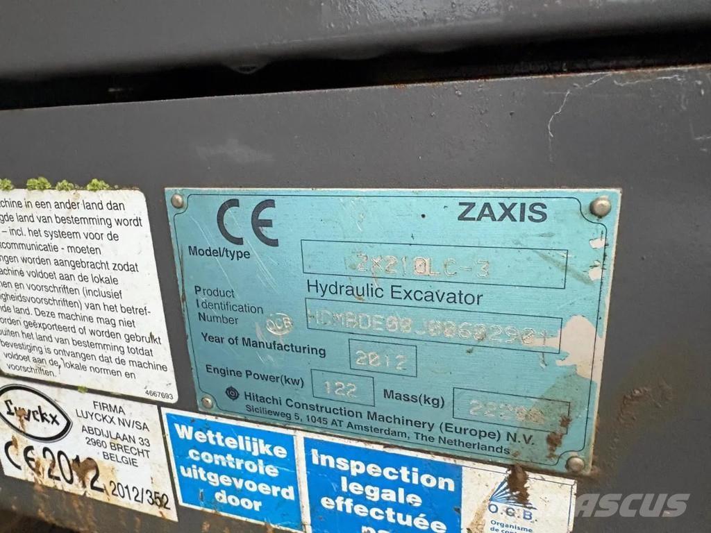 Hitachi ZX210LC-3 Bagri goseničarji