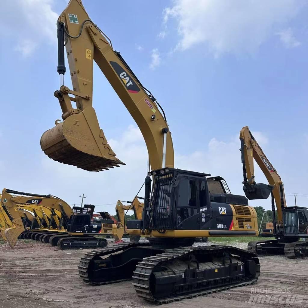 CAT 340D2 Bagri goseničarji