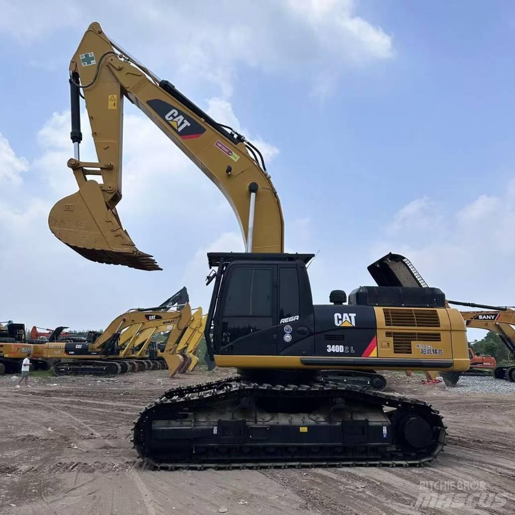 CAT 340D2 Bagri goseničarji