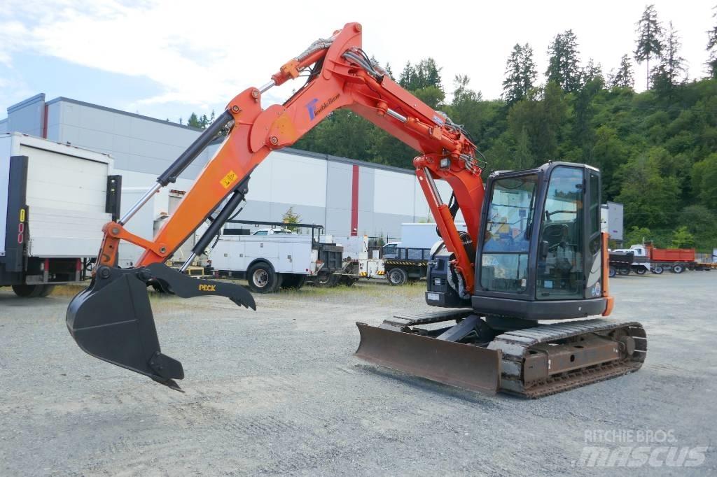 Hitachi zx75ur-5B Bagri goseničarji