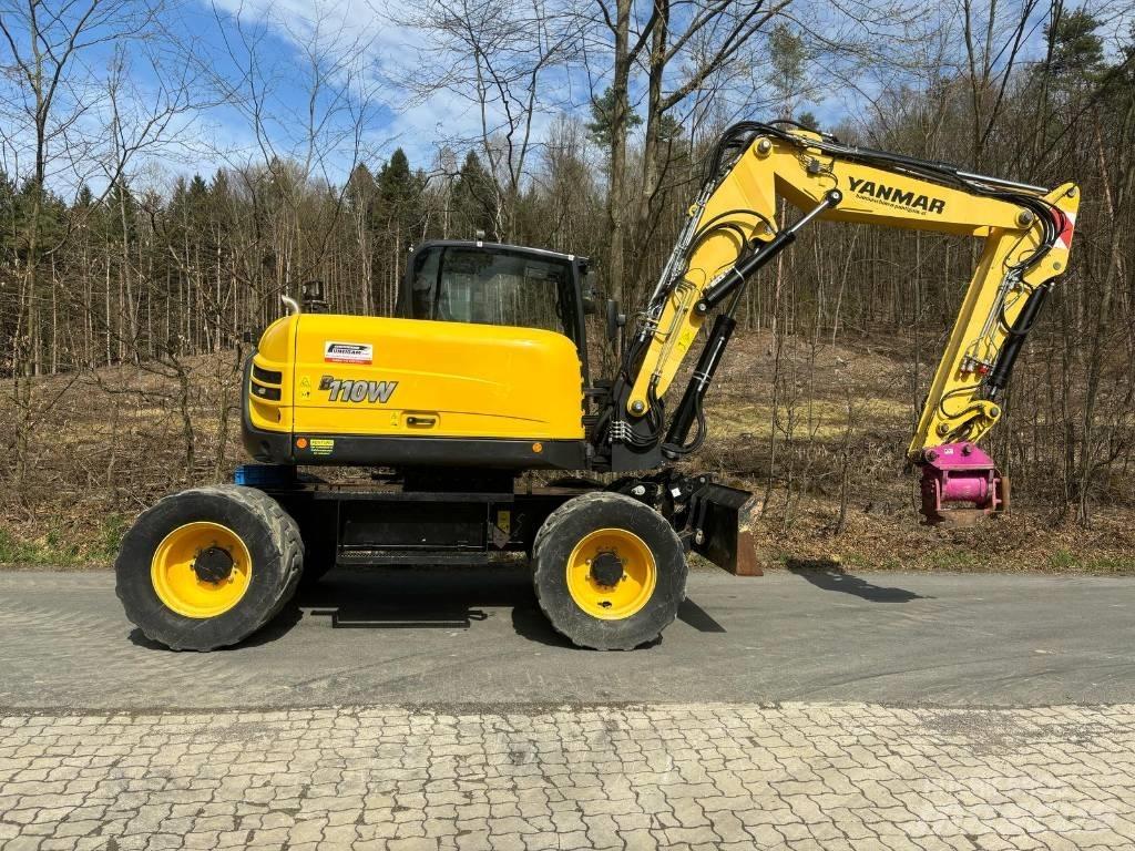 Yanmar B 110 W Bagri na kolesih