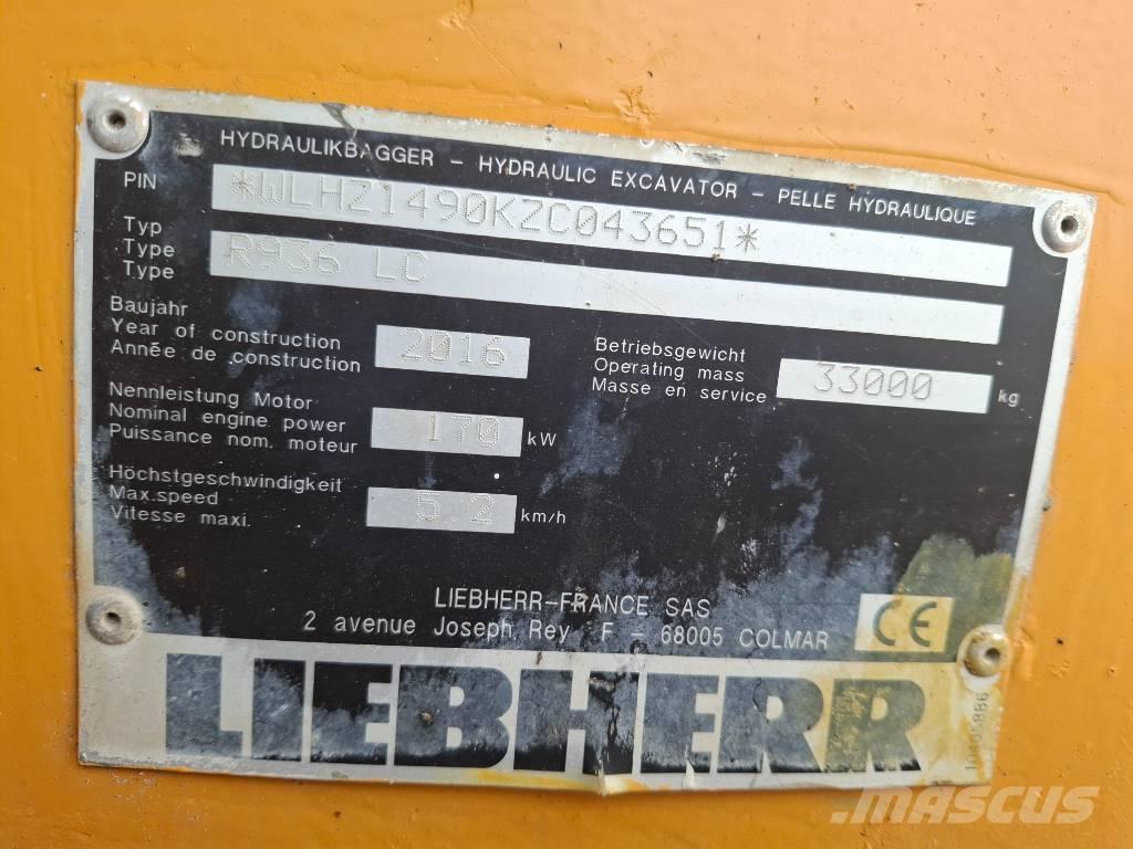 Liebherr 936 Bagri goseničarji