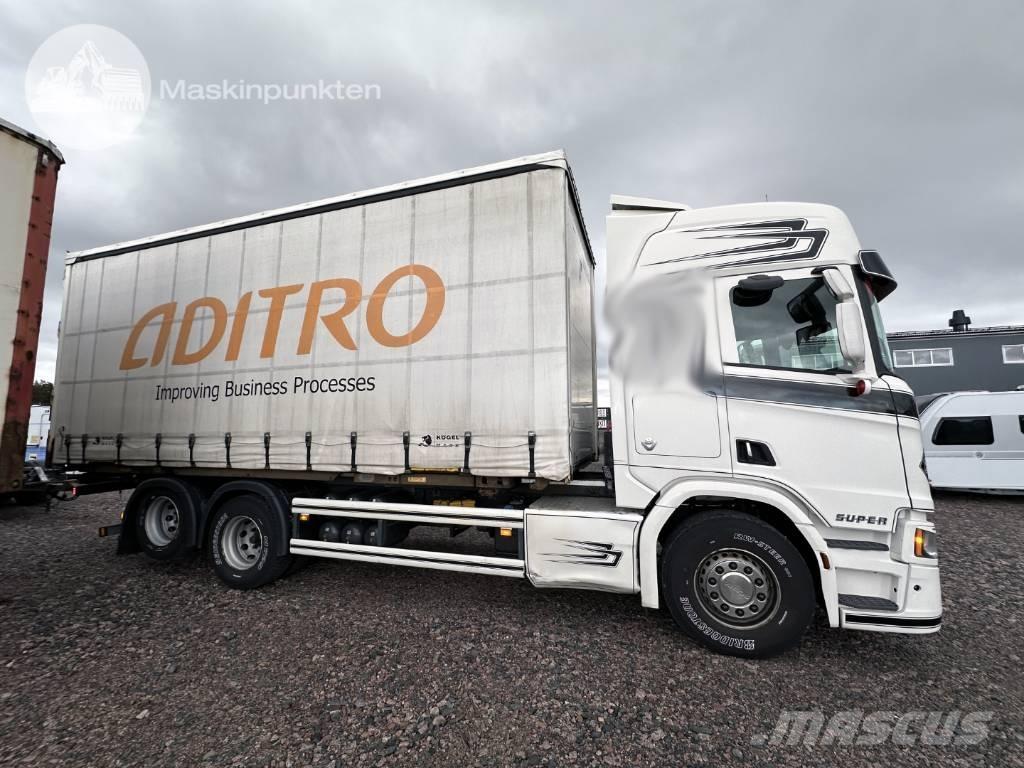 Scania R 580 Kontejnerski tovornjaki