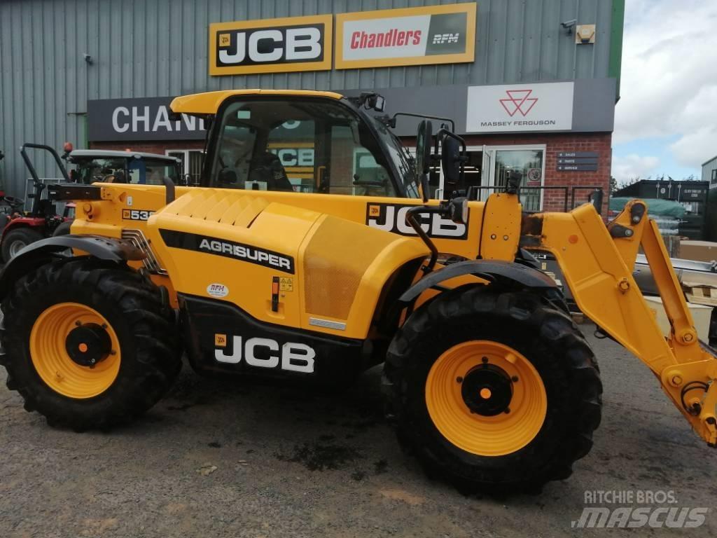 JCB 538-60 Kmetijski teleskopski nakladalci