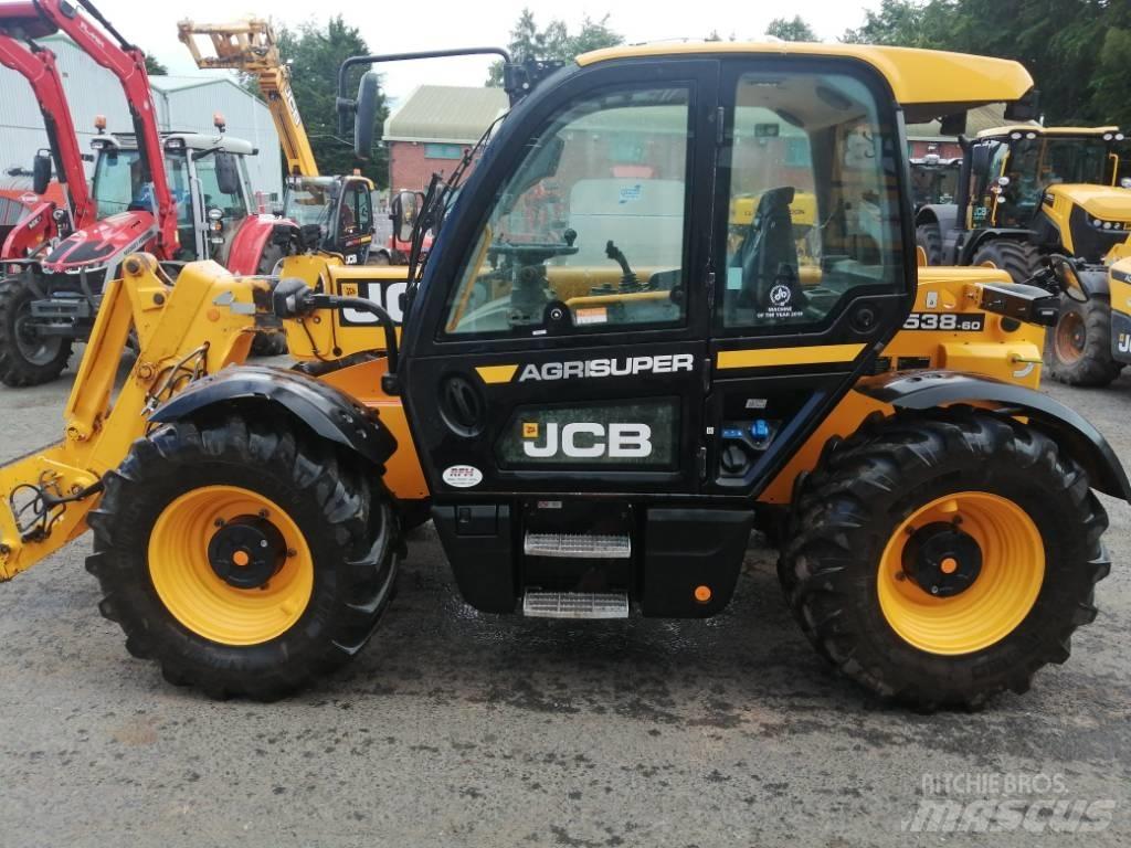 JCB 538-60 Kmetijski teleskopski nakladalci