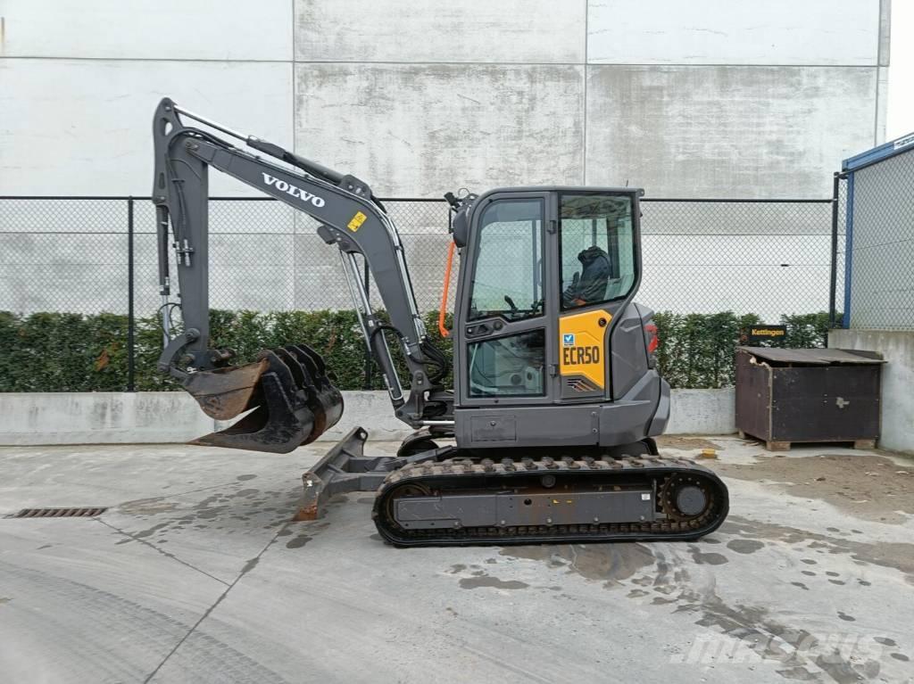 Volvo ECR 50 F Bagri goseničarji