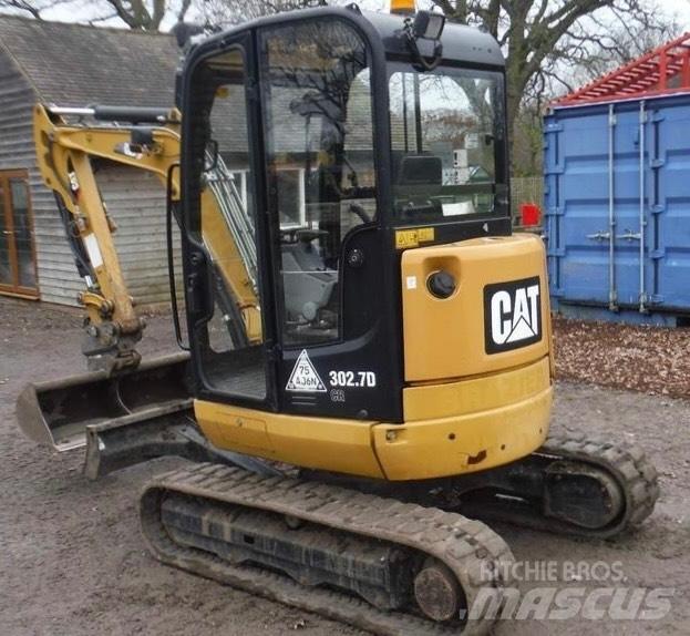 CAT 302.7 D CR Mini bagri <7t