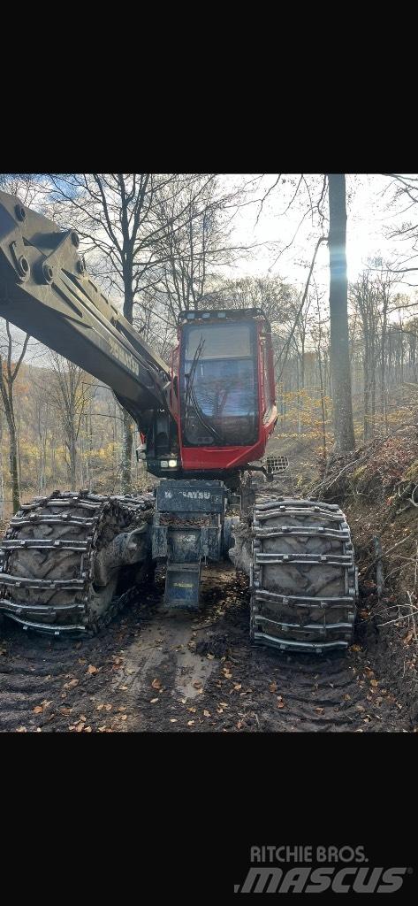 Komatsu 931 XC Harvesterji