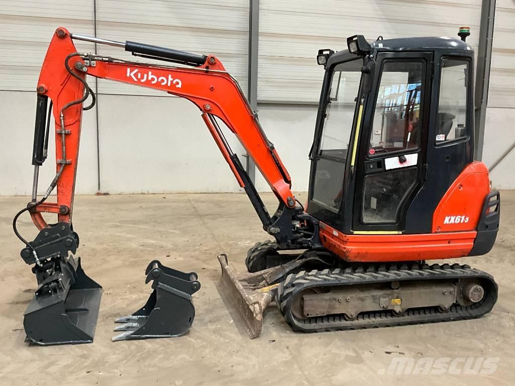 Kubota KX 61-3 Mini bagri <7t
