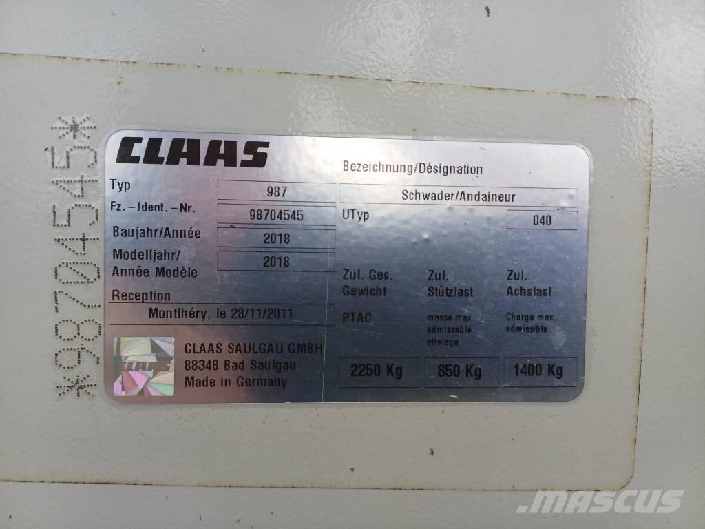 CLAAS Liner 2800 Zgrabljalniki