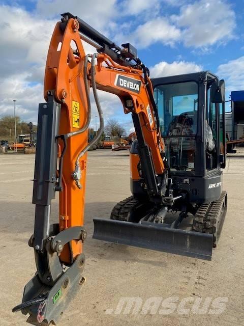 Develon DX 27 Z-7 Mini bagri <7t